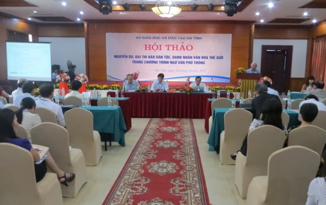 Đại thi hào Nguyễn Du trong chương trình ngữ văn phổ thông